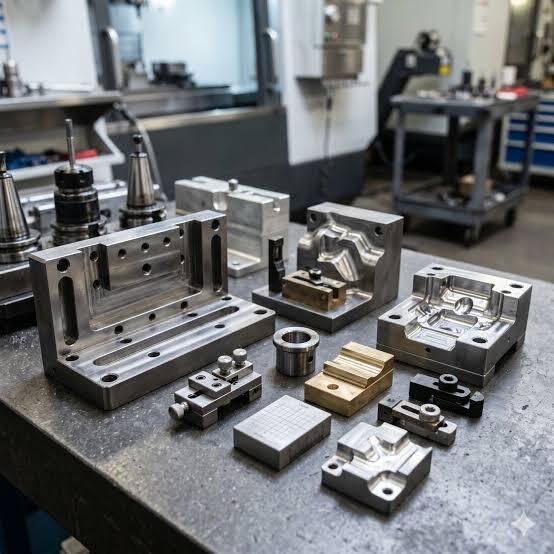 Automotive mounting bracket forged and machined component